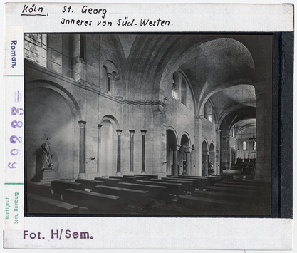 Vorschaubild Köln: St. Georg, Inneres von Südwesten 